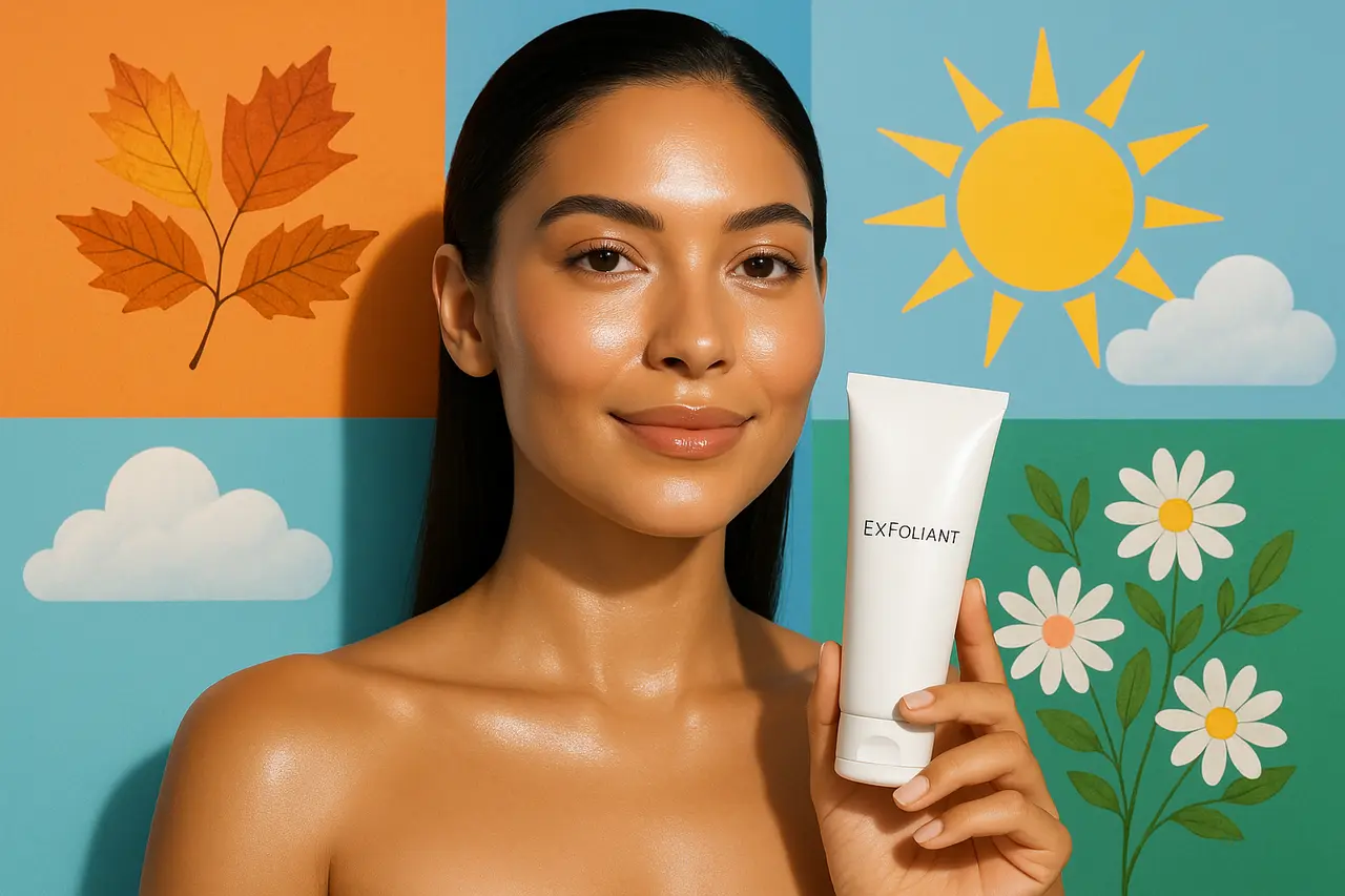 Creme Esfoliante Clareador de Manchas Amazolé Cicatridiva: Como Adaptar o Uso Conforme as Estações do Ano para Proteger e Iluminar Sua Pele