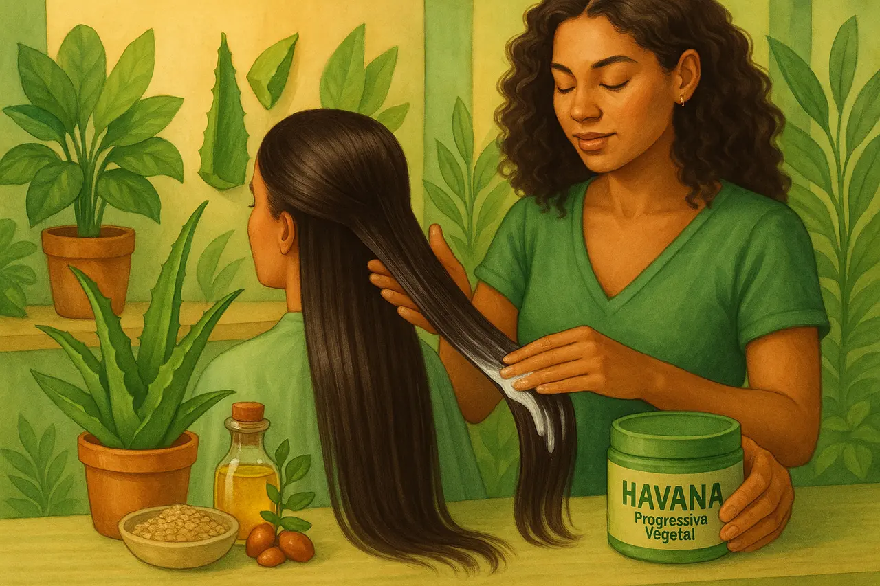 Cremes de Progressiva Vegetal Havana: Como Usar Ingredientes Naturais para Fortalecer e Alisar os Fios com Segurança em 2025