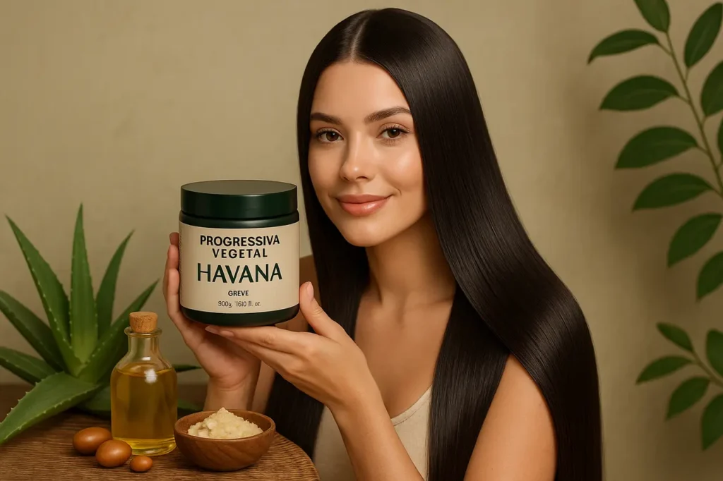 Cremes de Progressiva Vegetal Havana: Incorporando o Alisamento Natural na Rotina de Cuidados Pós-Lavagem